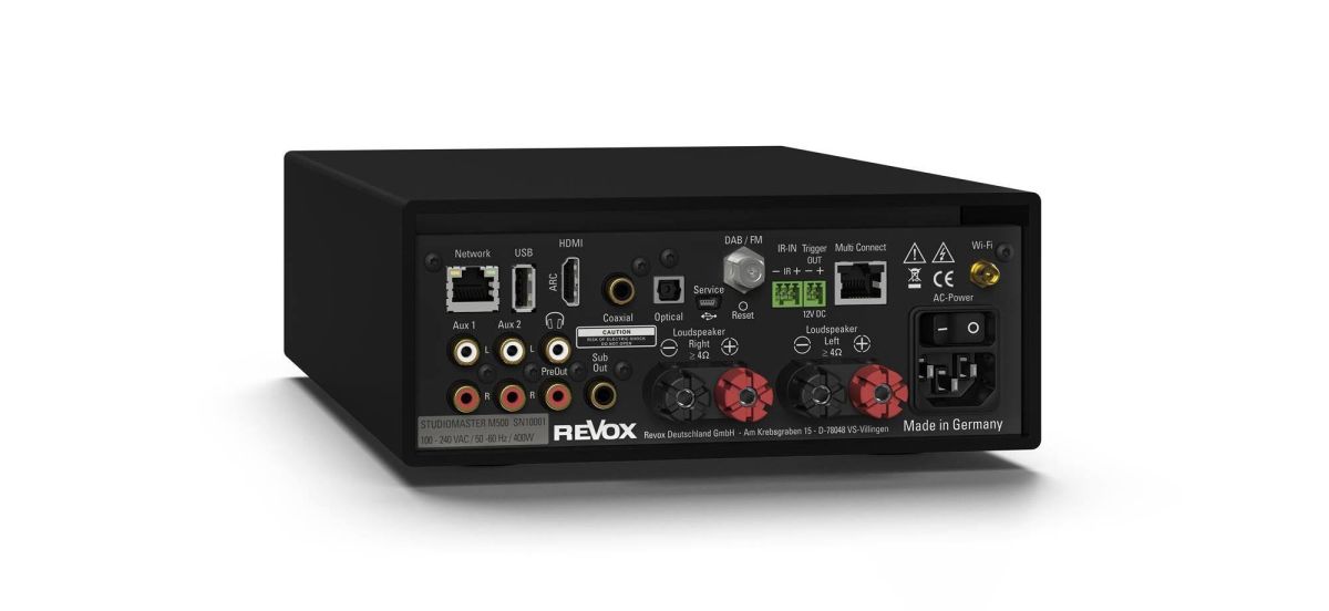 Der Studiomaster M500 und der M300 sind Highend-Audiosysteme