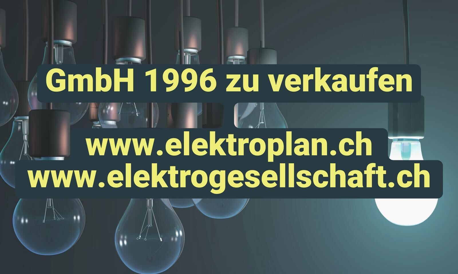 GmbH zu verkaufen elektroplan