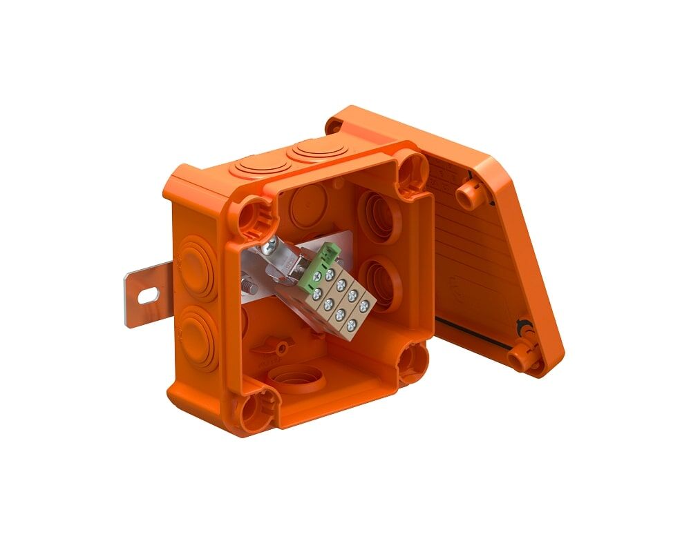 Die kompakte FireBox T60 mit 5x6mm² Klemmen
