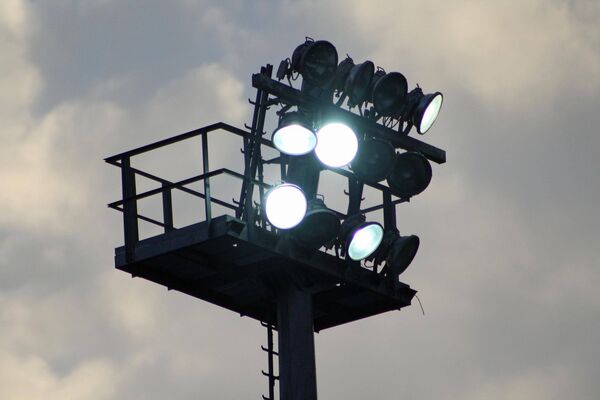 Beleuchtung eines Fussballfeldes