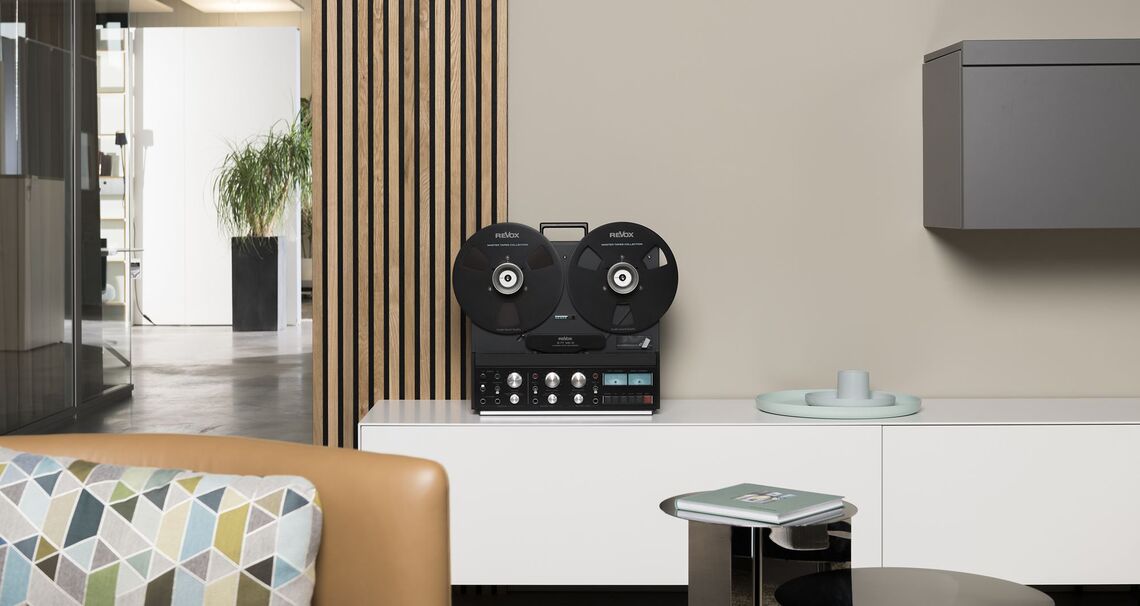 Die neue Revox B77 MK III Tonbandmaschine