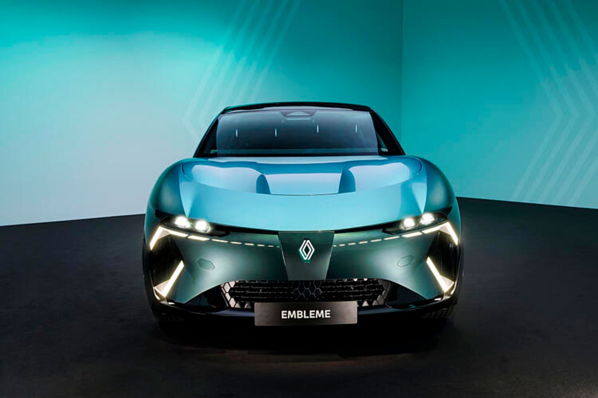 Renault Embleme-Familienauto der Zukunft