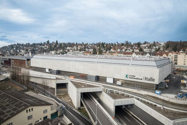 Die neue Olma-Halle in St. Gallen