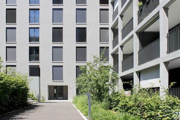 Wohnsiedlung im Guss in Bülach: SensoLight