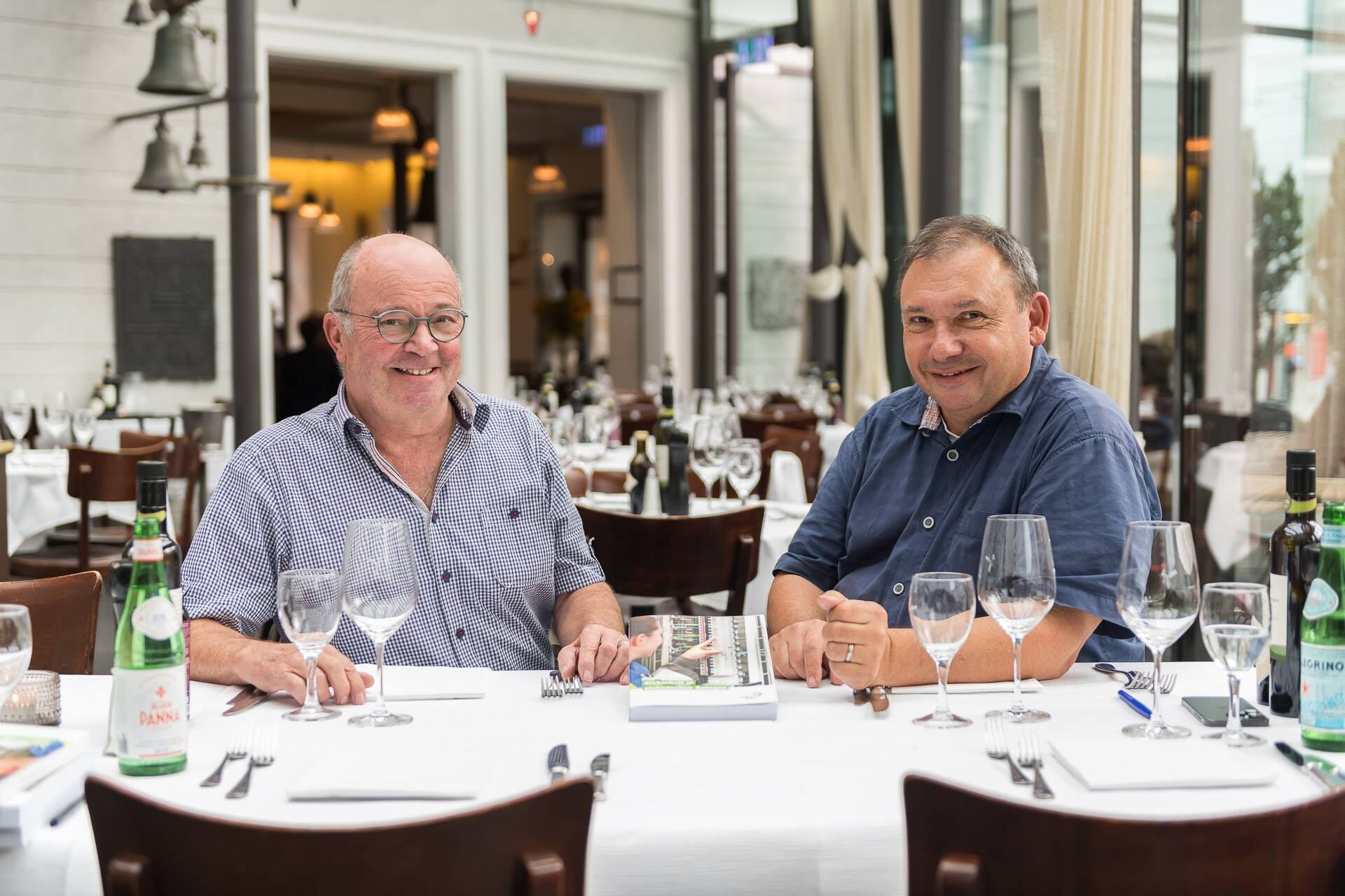 Josef Schmucki (links im Bild) und Peter Bryner