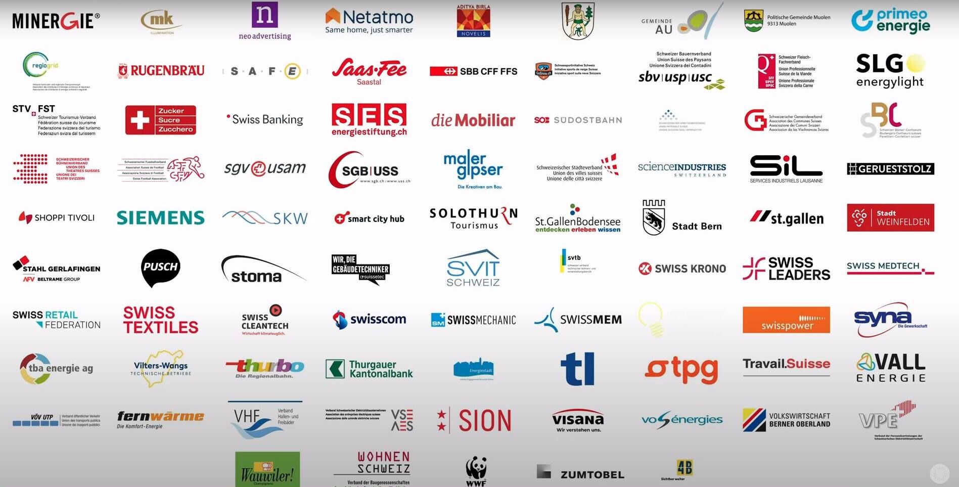 Energiespar Alliance 2022 - Partner und ihre Logos