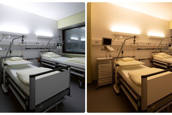 Human Centric Lighting im Luzerner Kantonsspital