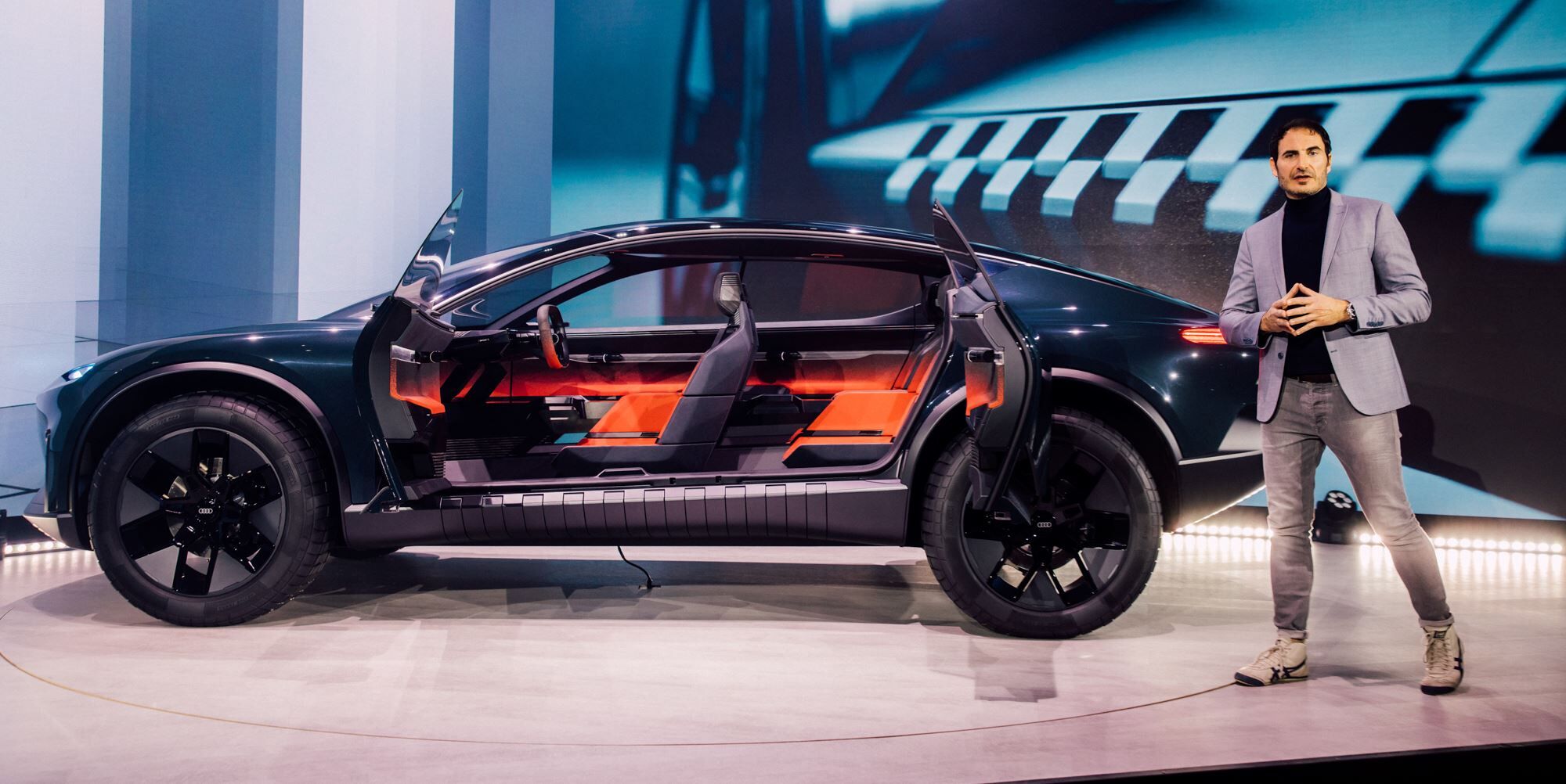 Audi activesphere concept: Bühne