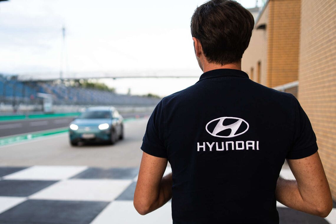 Hyundai Kona Elektro beim Akkutest