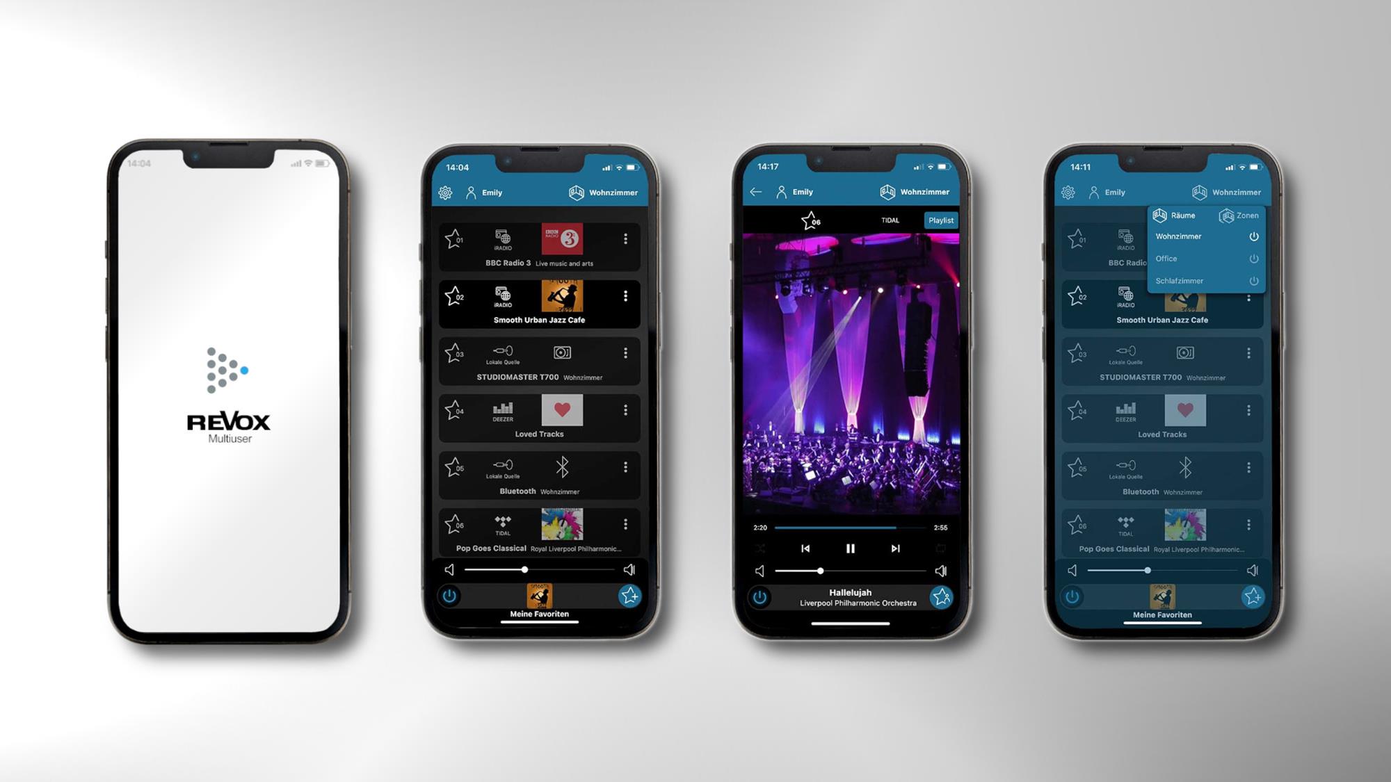 Patentiert von Revox: Die neue Revox Multiuser App