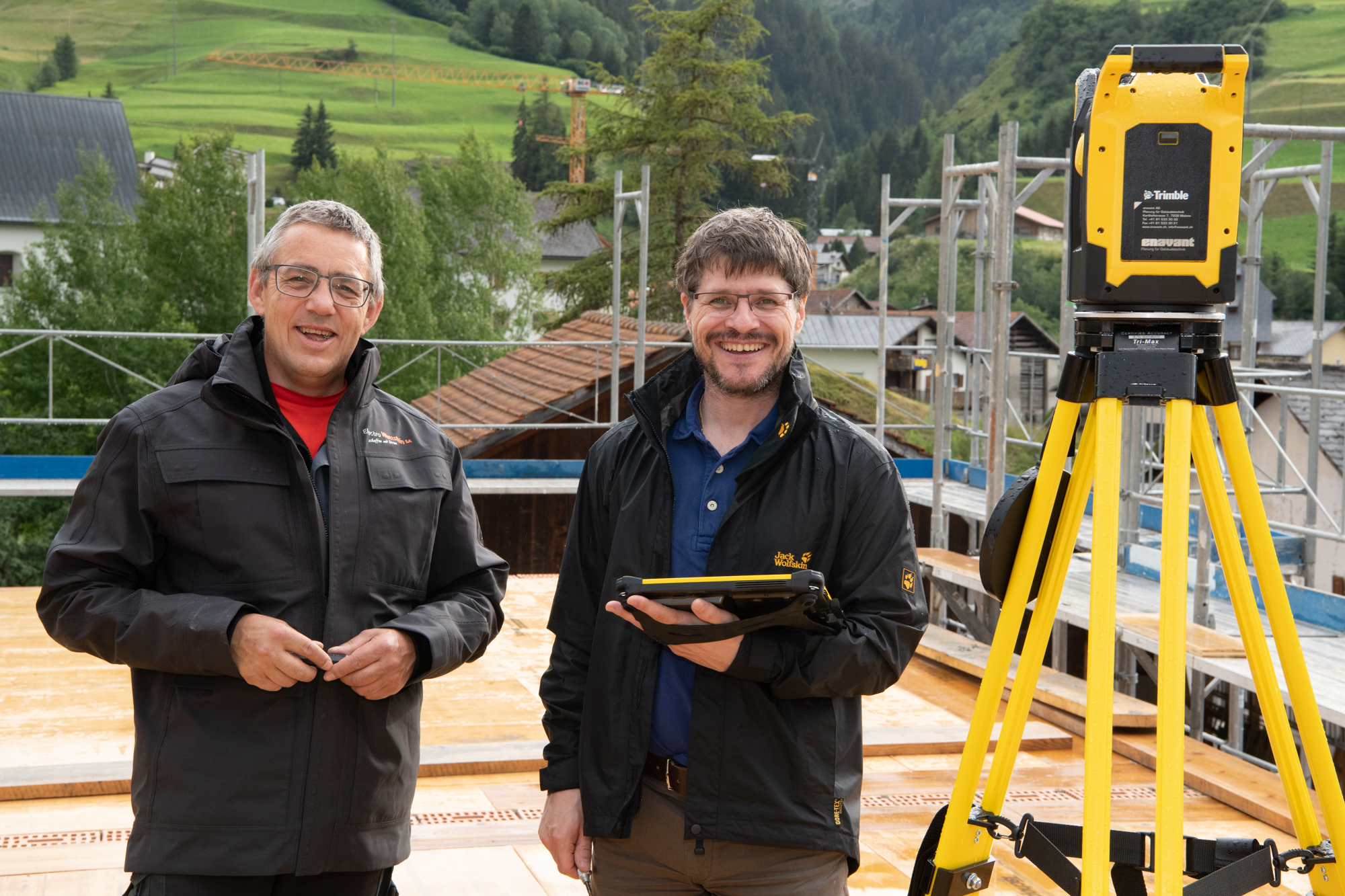 Alex Wettstein und Achille Christoffel