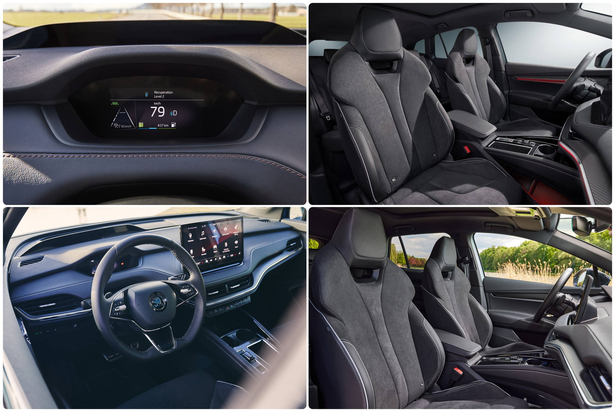 Im rein batterieelektrischen SUV ersetzen sogenannte Design Selections klassische Ausstattungslinien.