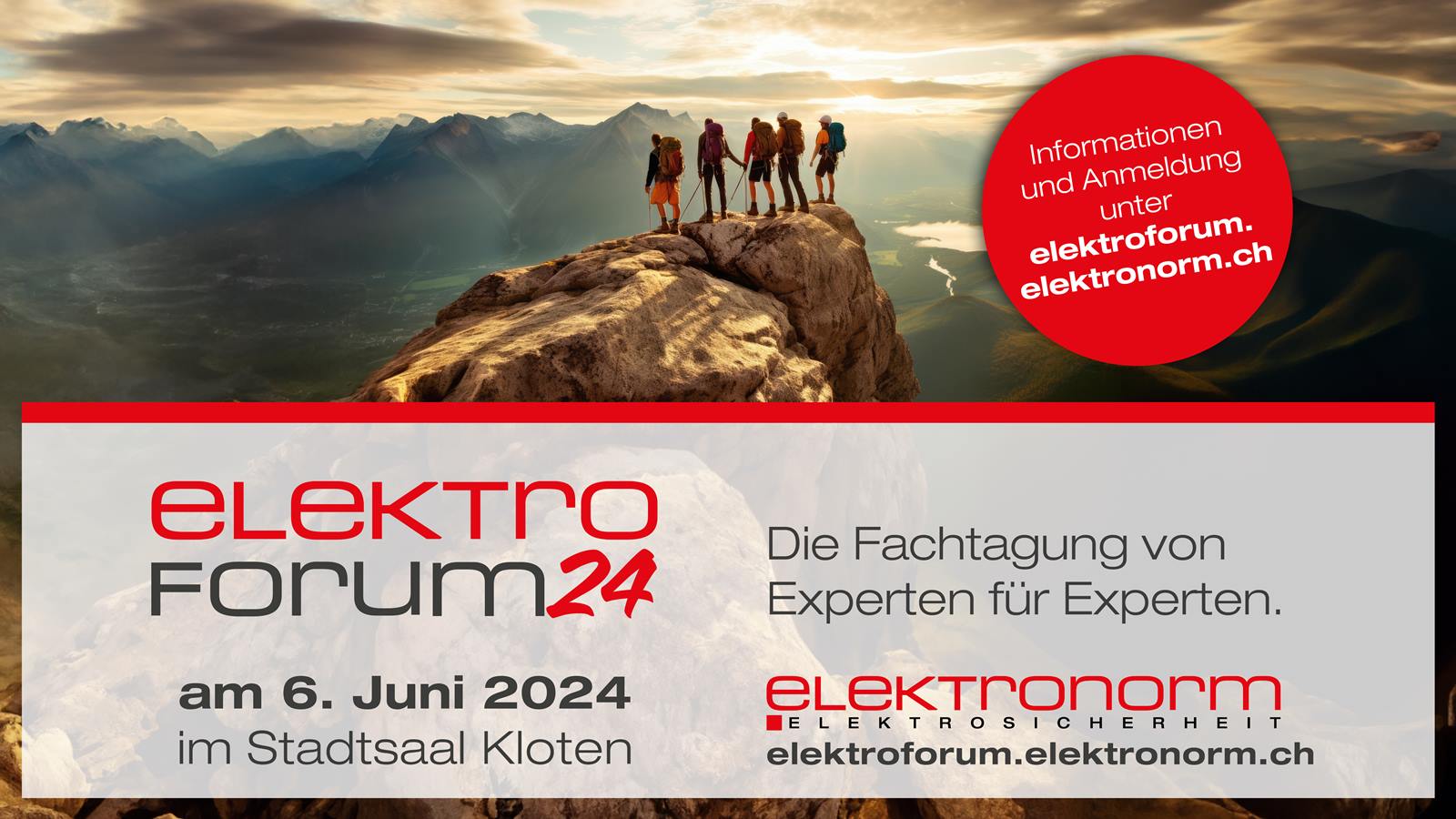 Elektroforum der Elektronorm AG in Kloten