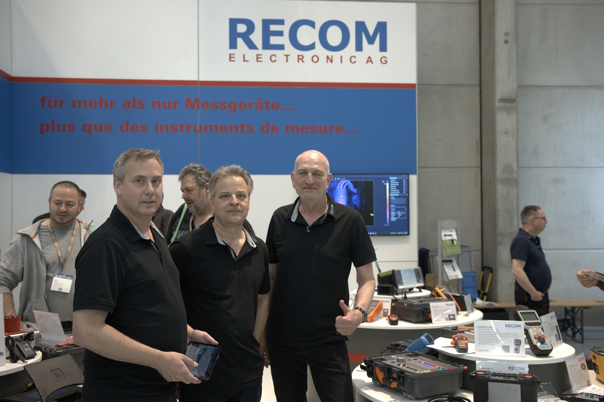 Die Recom-Geschäftsleitung