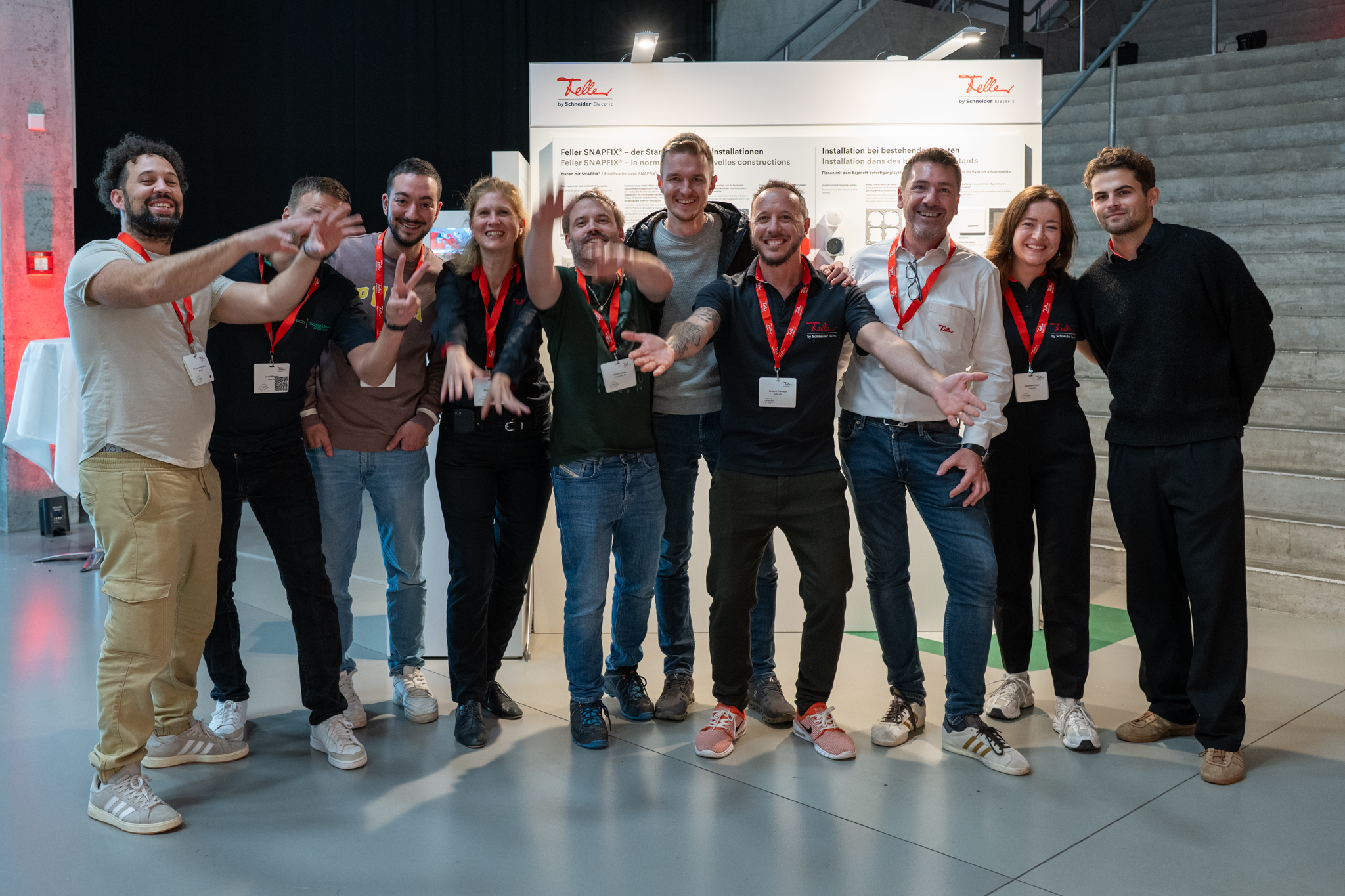 Für eine gute Stimmung ist an den Innovation Days gesorgt.