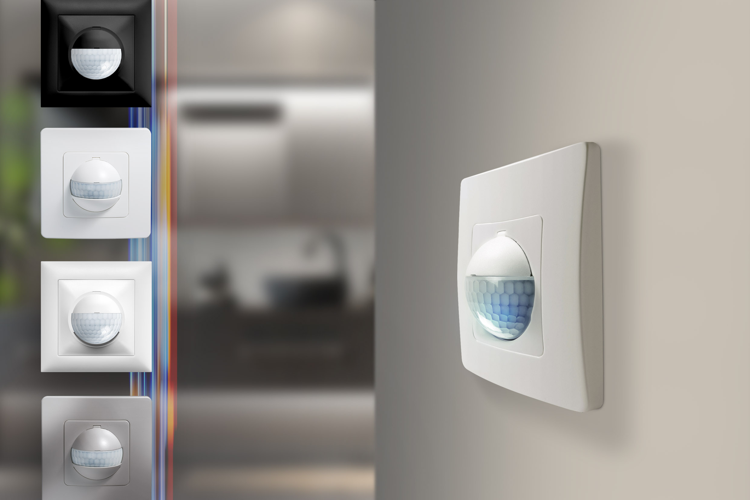 Die DALI-2-Wandmelder der Serie Basic