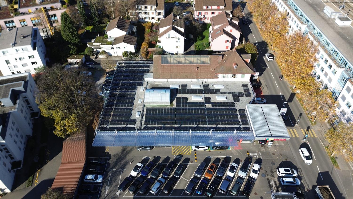 Photovoltaikanlage von Amag in Gümligen