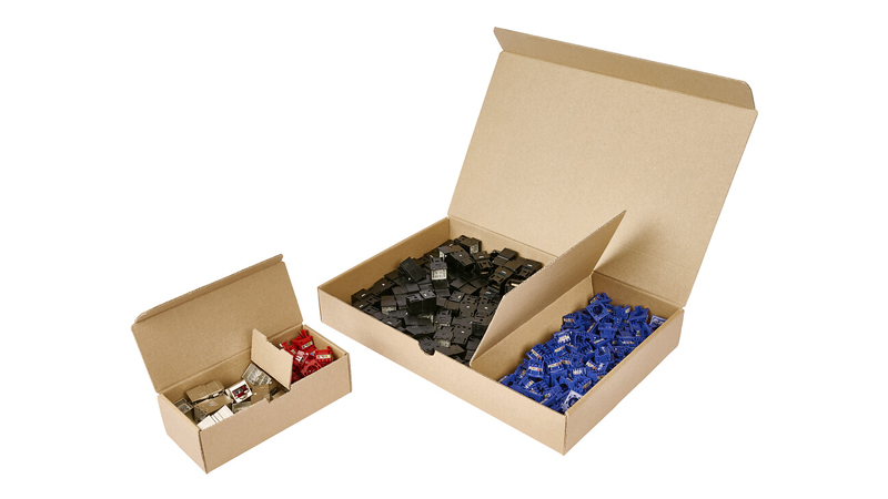 Nachhaltige Verpackungen für Einzelverpackungen und Schüttgut-Verpackungen.