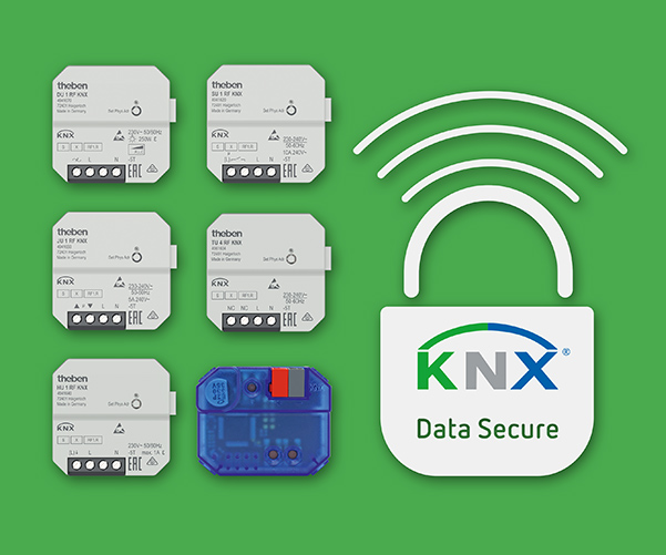 KNX UP RF Aktoren mit Data Secure
