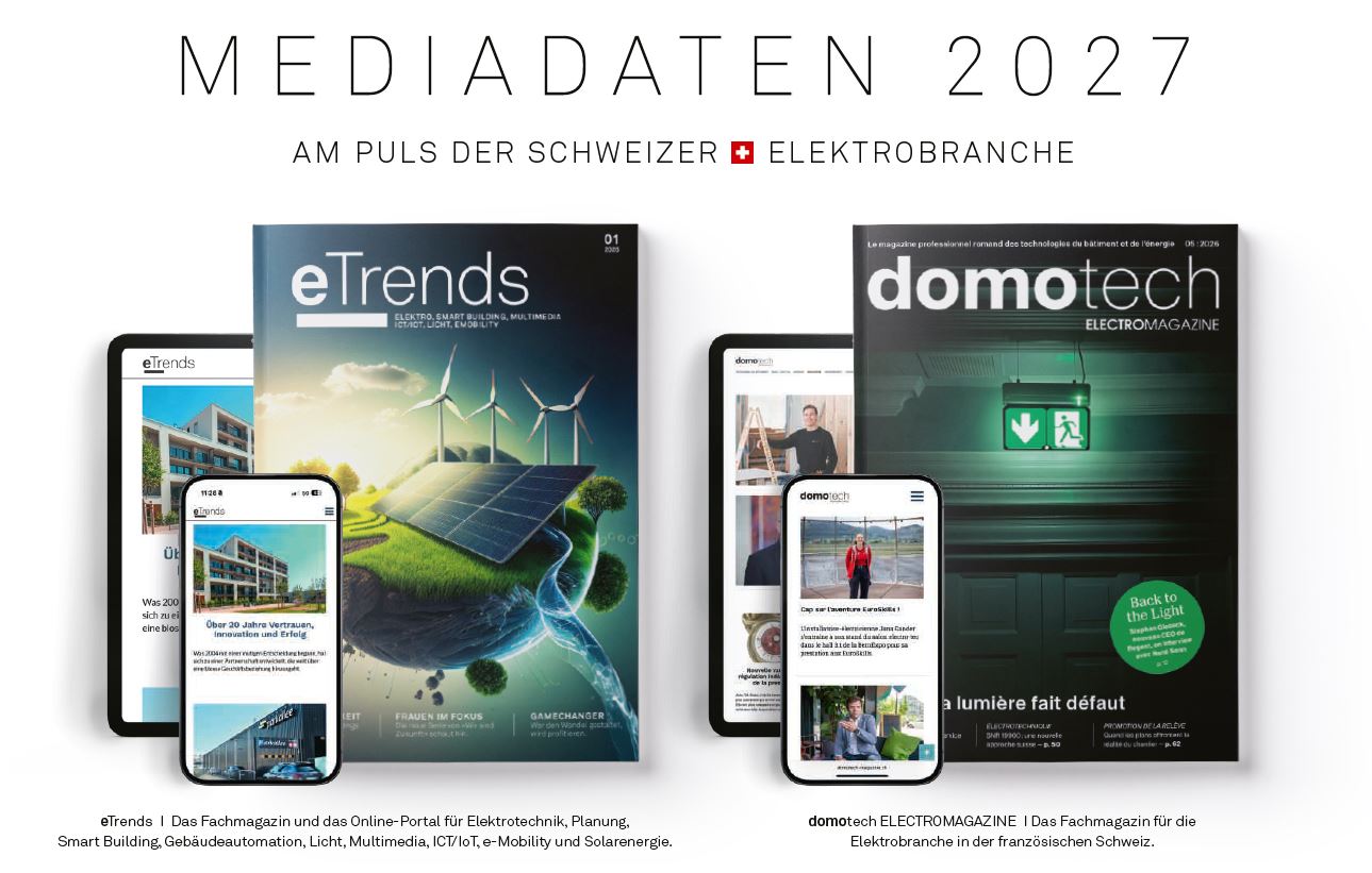 eTrends und Domotech: Magazine und digitale Ausgaben